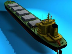 cargo ship 3D Model