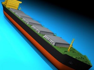 cargo ship 3D Model