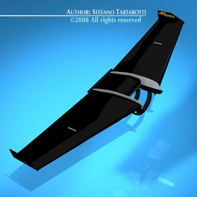 jetman wings 3D Model .c4d .max .obj .3ds .fbx .stl .blend 