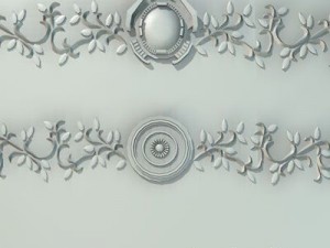 stucco decorations 3D 모델