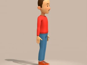 cartoon man 3D Model