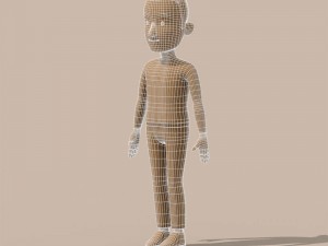 cartoon man 3D Model
