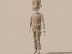 cartoon man 3D Model