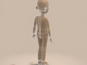 cartoon man 3D Model