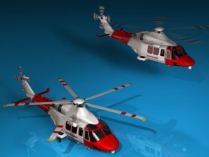 aw139 coastguard 3D Model