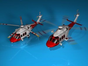 aw139 coastguard 3D Model