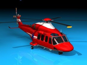 aw 139 air ambulance 3D Model