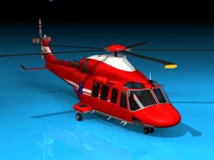aw 139 air ambulance 3D Model