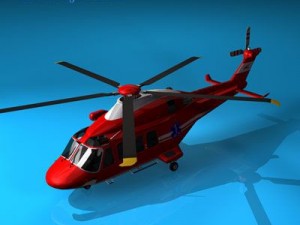 aw 139 air ambulance 3D Model