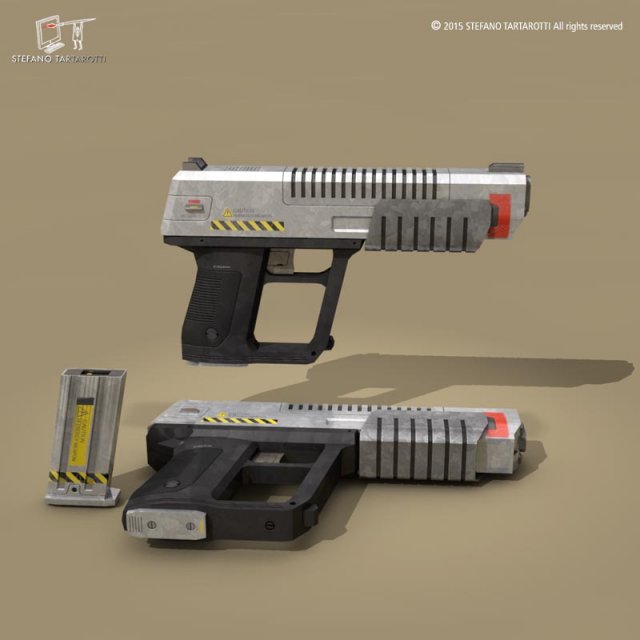 sci fi 3D-Modell .c4d .max .obj .3ds .fbx .stl .blend 