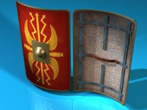 roman shield 3D Model