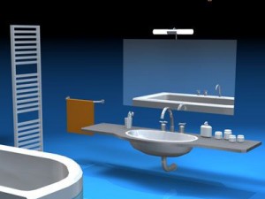 bathroom elements 3D Model
