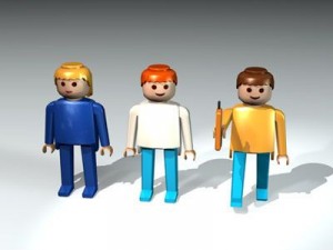 plastic figures 3D 모델