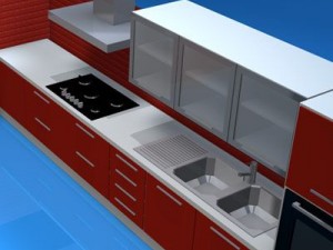 kitchen furniture 3D Model