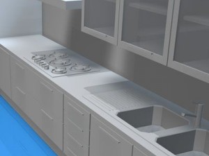 kitchen furniture 3D Model