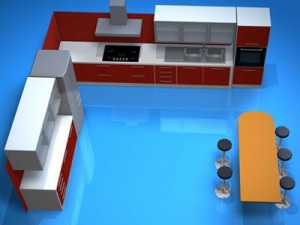 kitchen furniture 3D Model