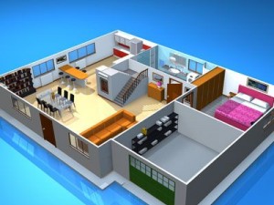 house cutaway2 3D Model
