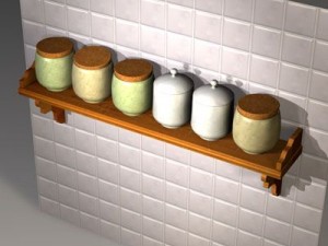 jar rack Modelo 3D