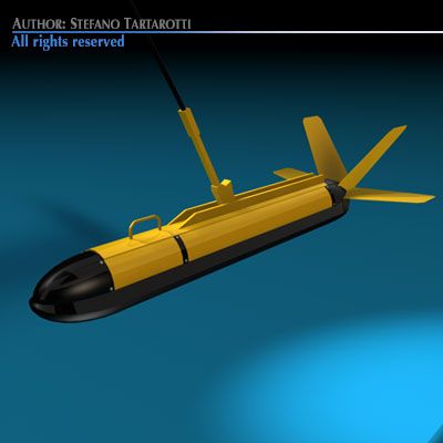 variable depth sonar Model 3D .c4d .max .obj .3ds .fbx .stl .blend 