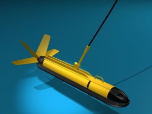 variable depth sonar Model 3D