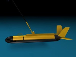 variable depth sonar Model 3D