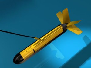 variable depth sonar Model 3D