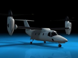 ba609 tiltrotor 3D Model