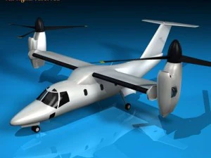 ba609 ティルトローター 3Dモデル