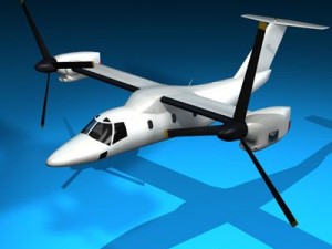 ba609 tiltrotor 3D Model