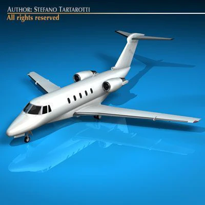 citation iii 3D Model .c4d .max .obj .3ds .fbx .stl .blend 