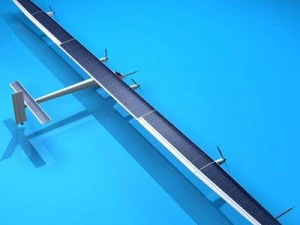 solar impulse 3D Model