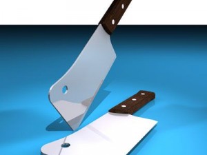meat cleaver 3D Модель