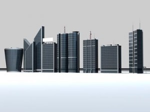 skyscraper collection 3D Model