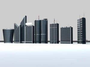 超高層ビルコレクション 3Dモデル