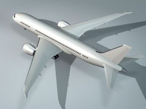 b787 dreamliner 3D Model