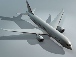 b787 dreamliner 3D Model