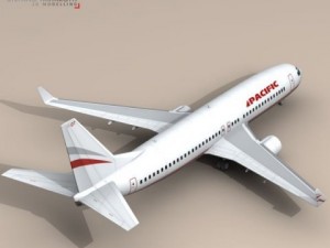 b737 800 3D Model