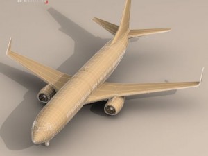 b737 800 3D Model