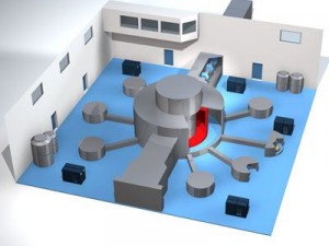 isis neutron accelerator Modelo 3D