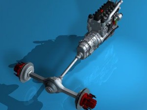 truck engine 3D Model