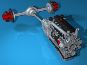 truck engine 3D Model
