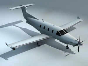 pilatus pc12 3D Model
