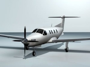 pilatus pc12 3D-Modell