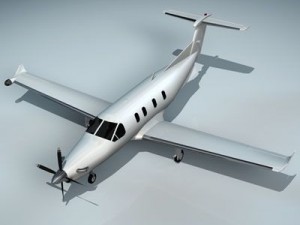 pilatus pc12 3D-Modell