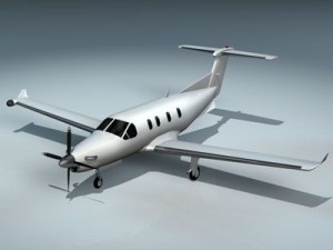 pilatus pc12 3D-Modell