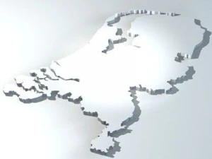 Hollanda şekli 3D Model