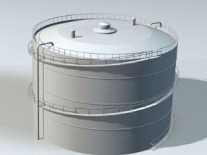 gas tank 3D Model