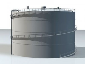 gas tank Modelo 3D