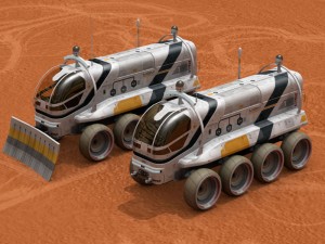 moon or mars rover Modello 3D