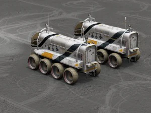 rover lunare o marziano Modello 3D
